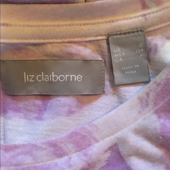 Liz Claiborne - Beautiful Spring Tee - Picture 4 of 5